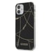 Custodia Guess per iPhone 12 mini 5,4'' nero Collezione Gold Chain