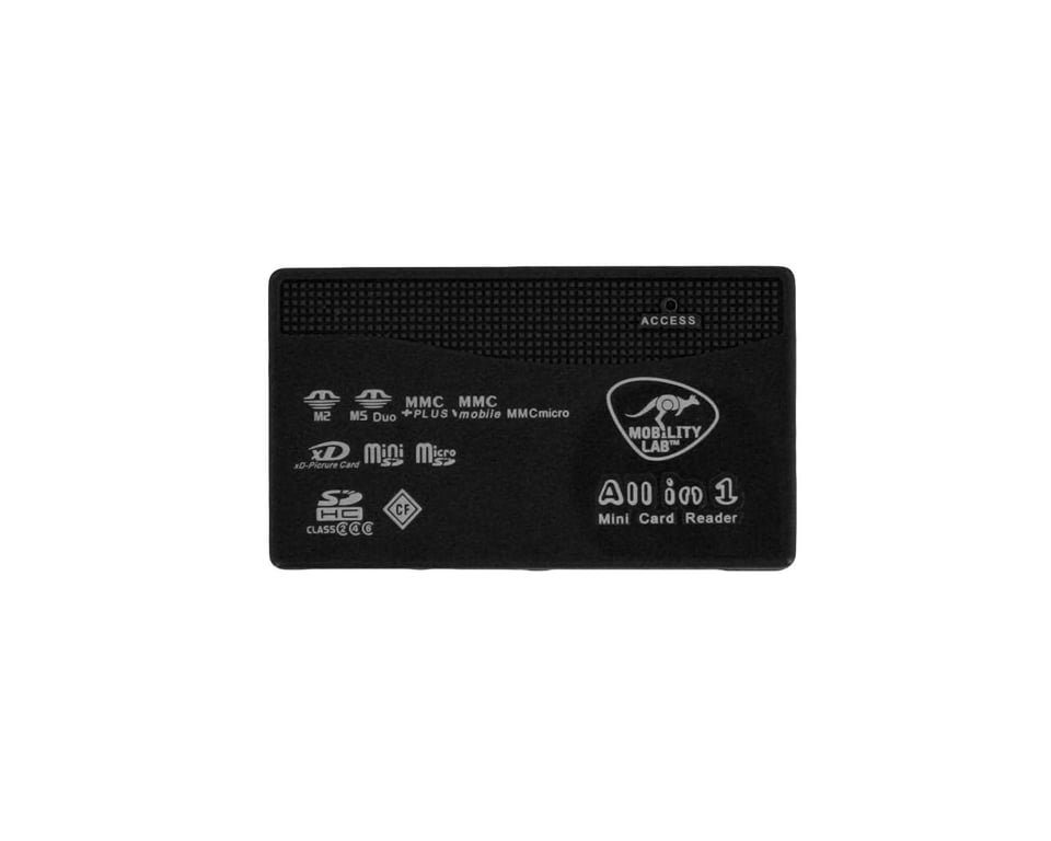 Mobility Lab ML301334 lecteur de carte mémoire USB Noir - Neuf