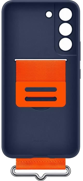 Coque Silicone avec laniere G S22 Bleu Marine