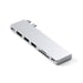 Satechi ST-HUCPHSS base para portátil y replicador de puertos Acoplamiento USB 3.2 Gen 2 (3.1 Gen 2) Type-C Plata