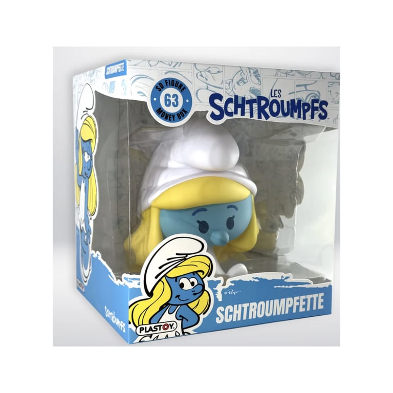 Tirelire Schtroumpfette Une Figurine Adorable pour Économiser avec Style Neuf