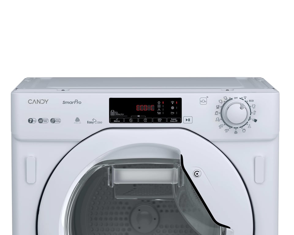 Sèche-Linge Intégré Candy BCTD H7A2TE – 7 Kg, Pompe à Chaleur - vue 4