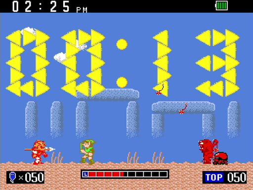 Nintendo 8716404327842 videoconsola portátil Oro, Verde