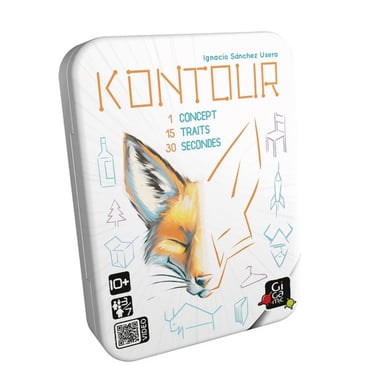 Jeu d'ambiance Kontour de Gigamic - Amusement et Créativité en 30 Secondes