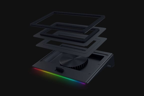 Razer RC21-02300100-R3GW système de refroidissement pour ordinateurs portables 45,7 cm (18'') Noir