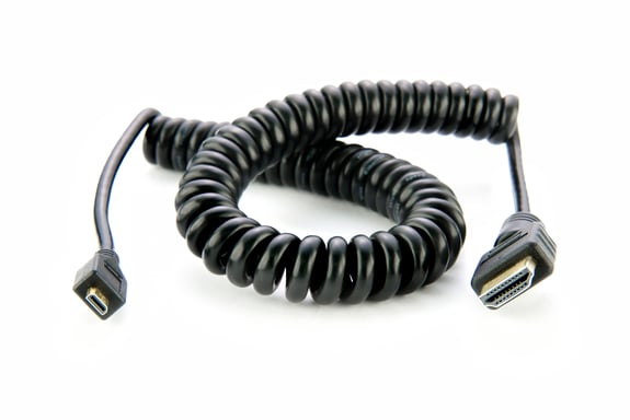 Atomos ATOMCAB014 cable HDMI 0,65 m HDMI tipo D (Micro) HDMI tipo A (Estándar) Negro