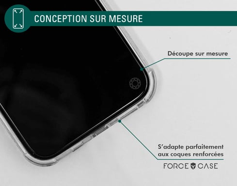 Protège écran Huawei P Smart 3D Original Garanti à vie Force Glass