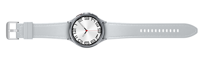 Samsung Galaxy Watch6 Classic 3,81 cm (1.5'') OLED 47 mm Digital 480 x 480 Pixeles Pantalla táctil 4G Plata Wifi GPS (satélite)