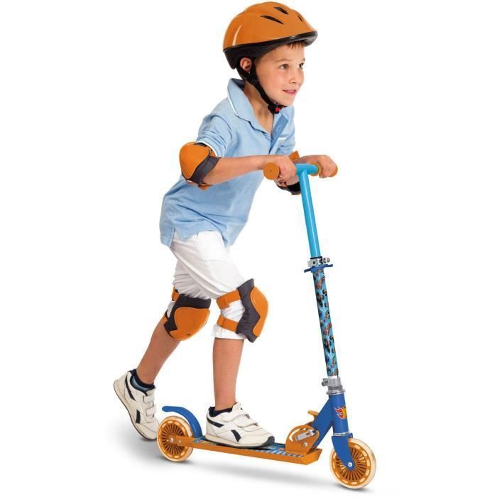 MONDO Trottinette / Patinette 2 roues pliable Hot Wheels - vue 4