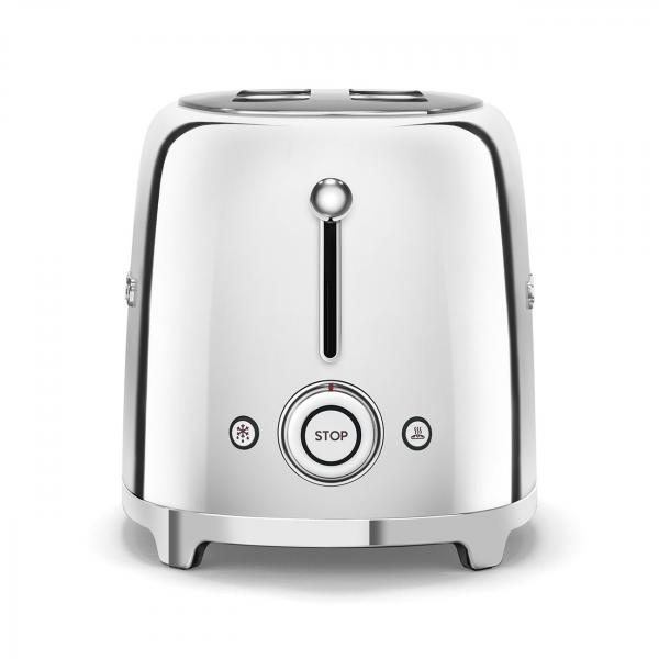 Grille Pain SMEG TSF01SSEU – 2 Fentes 950 W 6 Niveaux de Brunissage - vue 9