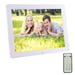 Cadre Photo Numérique 12 pouces LCD SD USB MP3 Vidéos Blanc YONIS
