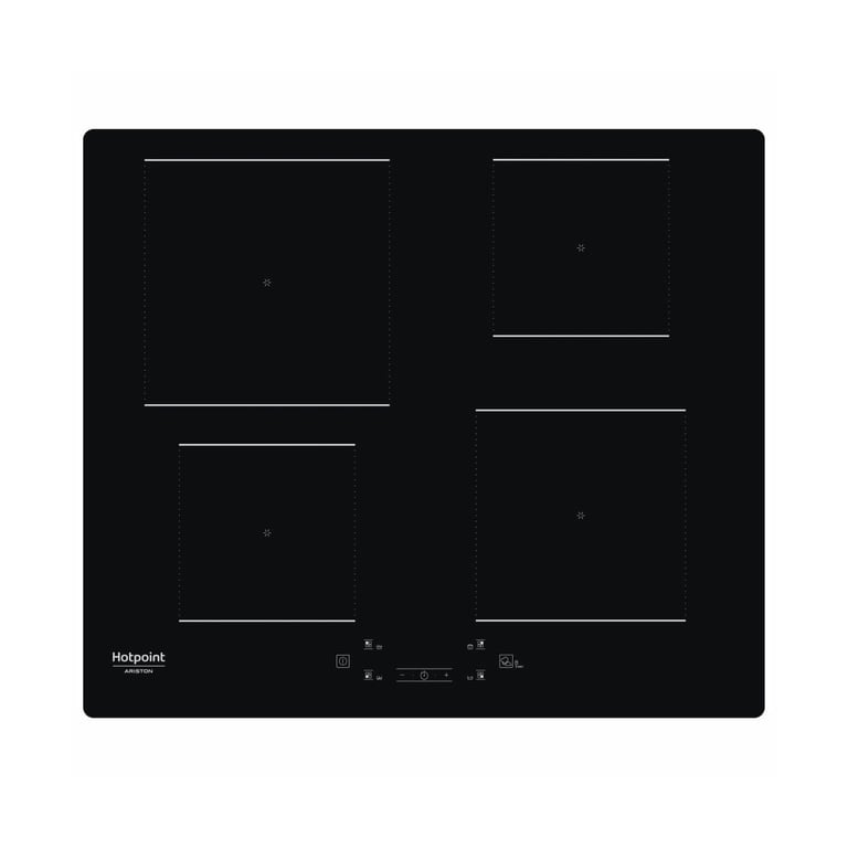 Plaque De Cuisson Induction Hotpoint HQ2260SNE – 4 Foyers, 2300 W - vue 2