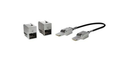 Cisco C9300L-STACK-KIT= câble InfiniBand et à fibres optiques 0,5 m Noir, Gris - Neuf
