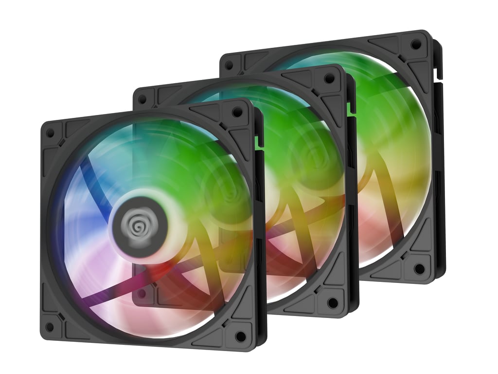 GENESIS Oxal 120 ARGB Boitier PC Ventilateur 12 cm Neuf