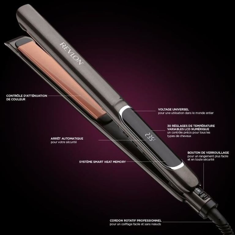 Revlon RVST2175E plancha de pelo 1 u - vue 6