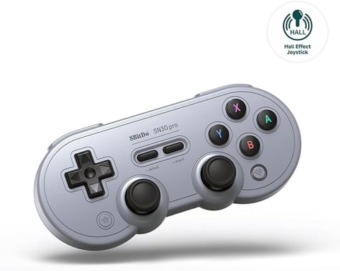 8BitDo SN30 Pro Gamepad Hall Effect Gray