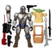 MixMashers Mandalorian y Grogu, figura de acción personalizable de lujo, mezclar y combinar con accesorios, Star Wars, A partir de 4 años
