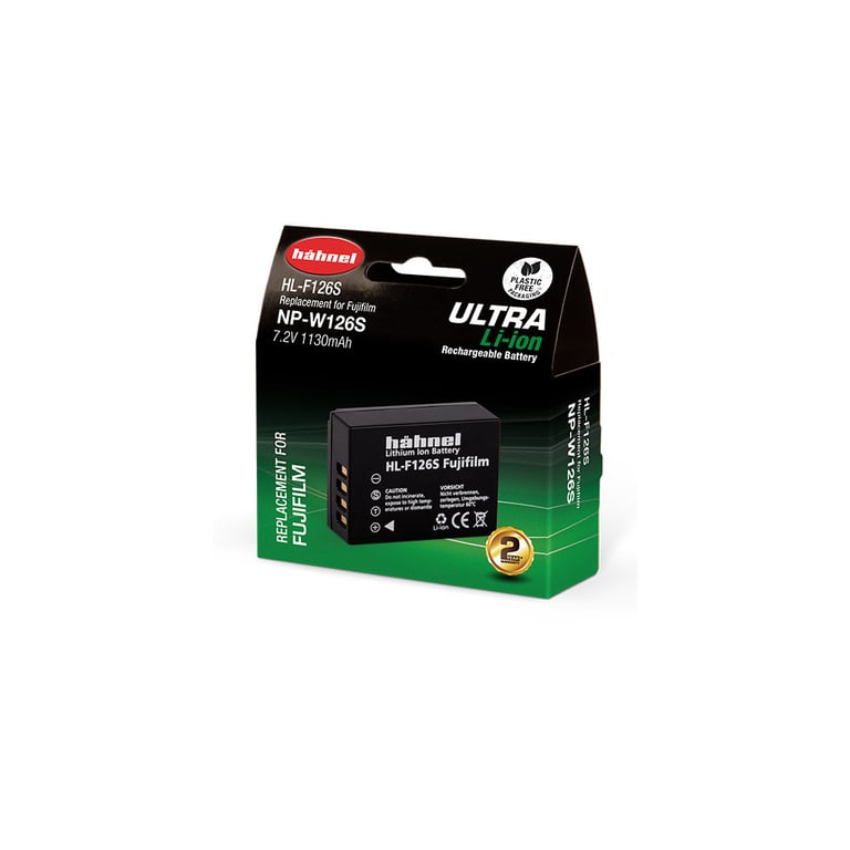 Hähnel HL F126s Fuji Type Twin Pack Accessoires pour appareils Photo Deux Batteries Li ION