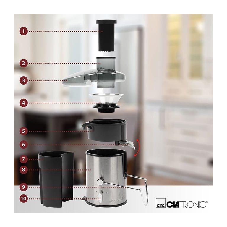 Centrifugeuse Clatronic AE 3666 - vue 4