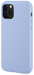 Guscio in morbido silicone gel antiurto per Apple iPhone 11 Pro, blu lilla