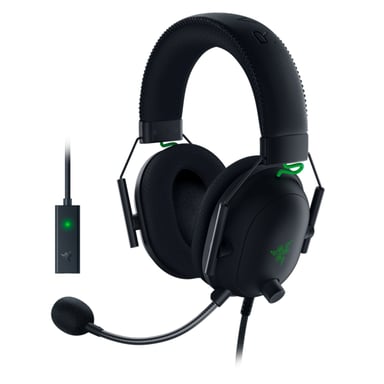 Auriculares Razer Blackshark V2 con diadema con cable Negro, Verde