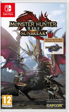 Nintendo Monster Hunter Rise + Sunbreak Estándar+DLC Chino simplificado, Chino tradicional, Alemán, Inglés, Español, Francés, Italiano, Japonés, Coreano, Ruso Nintendo Switch