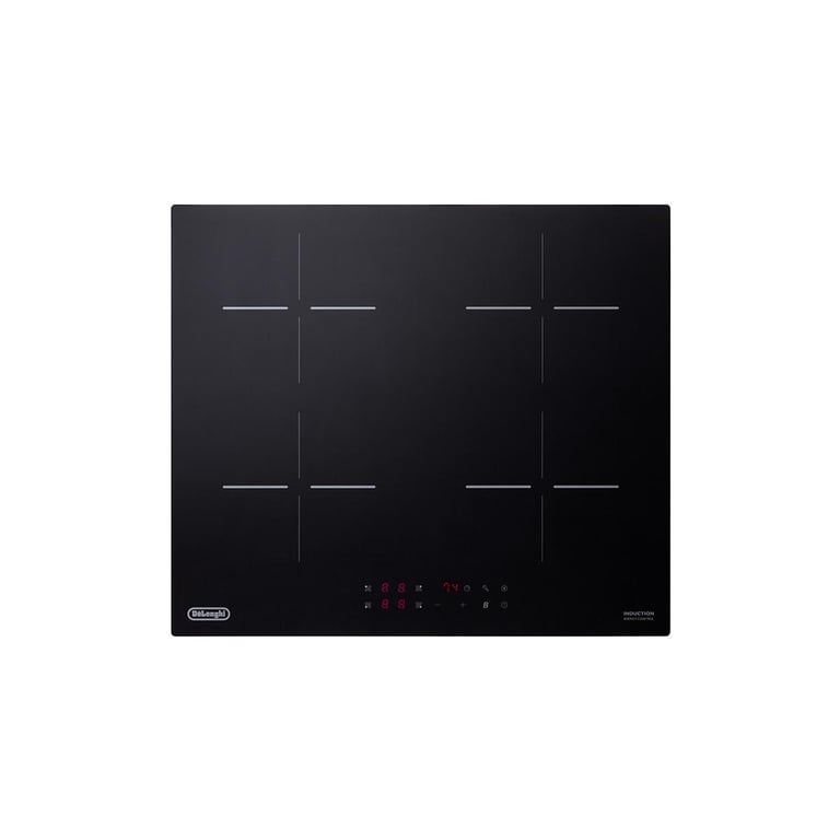 Plaque Induction De'Longhi YLI60 – 4 Zones, Vitrocéramique, 7400 W - vue 2