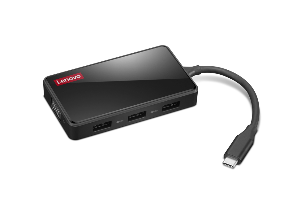 Lenovo Hub USB 4X90X21427 - vue 3