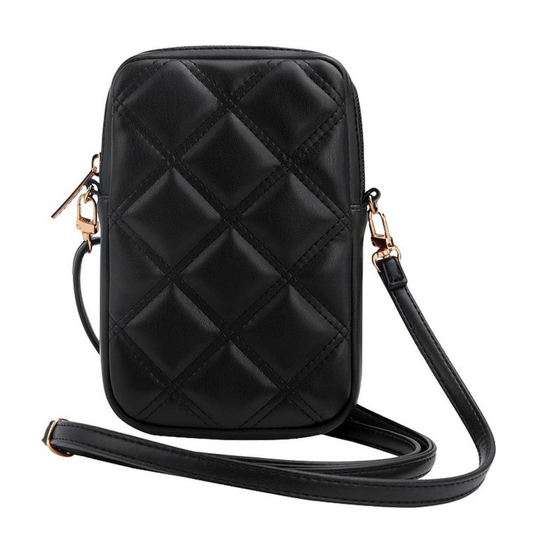 Pochette Universelle pour Téléphone Matelassée avec Bandoulière et Logo 4G Guess - vue 7