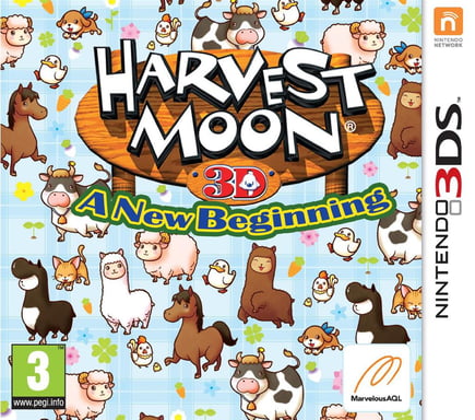 Harvest Moon A New Begining - 3DS