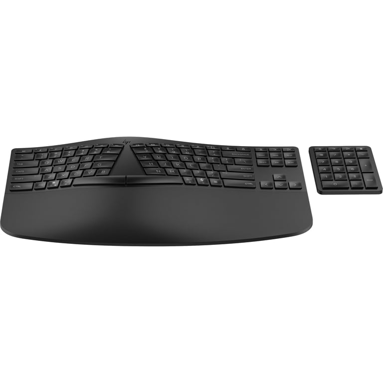 HP 960 Tastatur und Tastenfeld Set kompakte Größe 2 Zonen Layout separater Ziffernblock kurzer Tastenhub Device clavier Maison RF sans fil + Bluetooth Neuf - vue 2