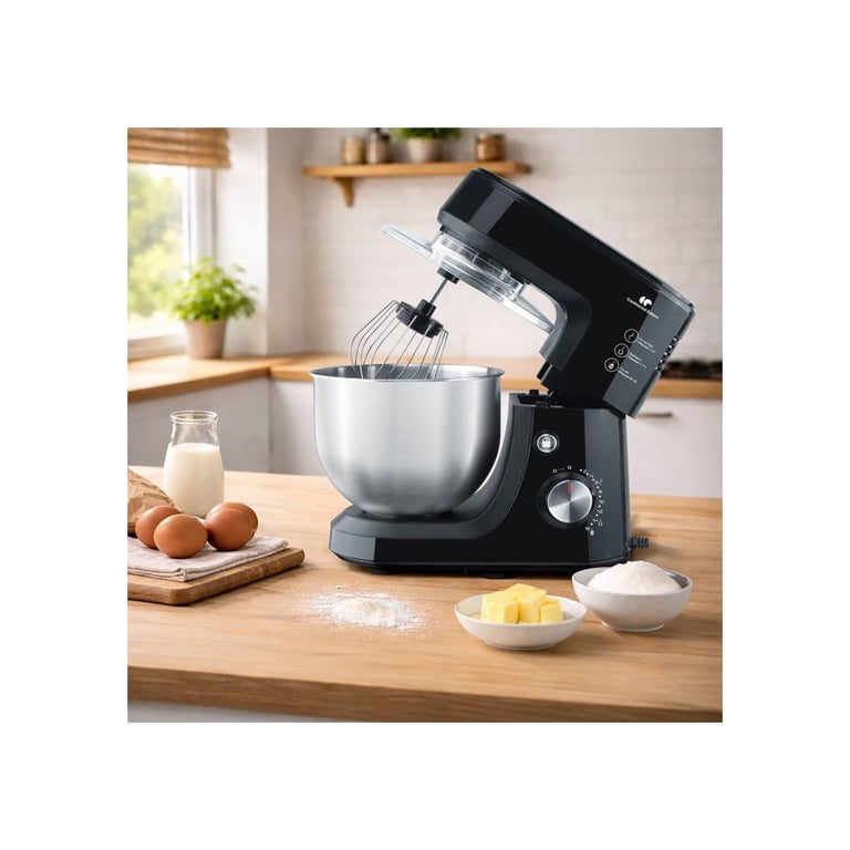 Robot pâtissier CONTINENTAL EDISON CERP800B2 43 10 vitesses + pulse - vue 6
