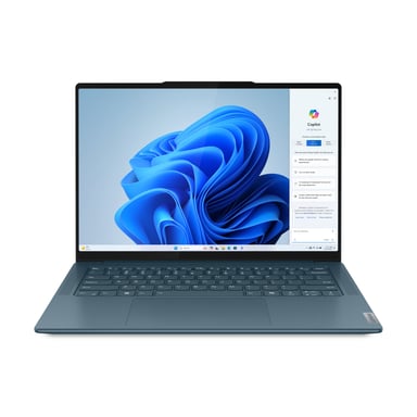 Lenovo Yoga Pro 7 14IMH9 Intel Core Ultra 7 155H Ordinateur portable 36,8 cm (14.5'') 2.8K 16 Go LPDDR5x-SDRAM 1 To SSD NVIDIA GeForce RTX 4050 Wi-Fi 6E (802.11ax) Windows 11 Home Français Bleu