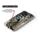 Funda de silicona - Compatible con Samsung Galaxy S22 Plus - diseño oeil de leopard