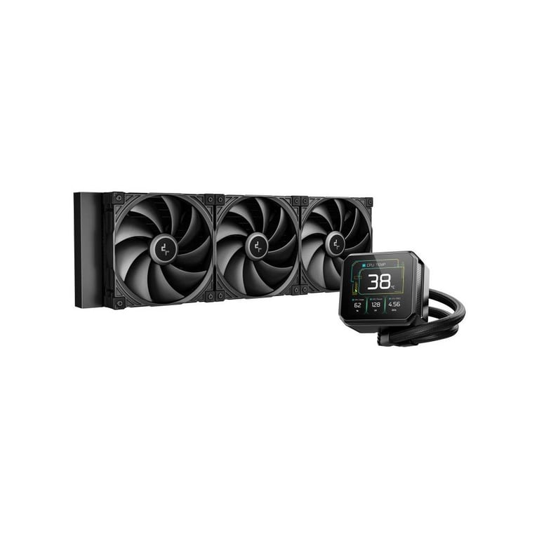 Refrigeration Liquide Deepcool Spartacus 420 420mm 3 Ventilateurs RGB Ecran TFT - vue 2