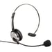 Hama Headband Headset Casque Avec fil Bureau/Centre d'appels Noir, Argent