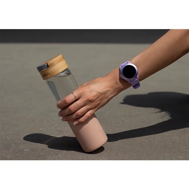 Forever Colorum, montre connecté bluetooth 5.0 IP68, Violet