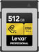 Lexar LCXEXPR512G-RNENG mémoire flash 512 Go CFexpress Type B