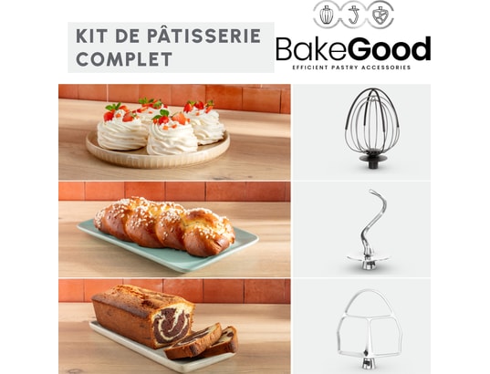 Moulinex Bake Partner QA523B10 robot de cuisine 4 6 Acier inoxydable et - vue 5