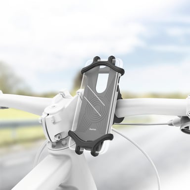 Support de vélo universel pour smartphone jusque 6-8cm large et 13-15cm hauteur