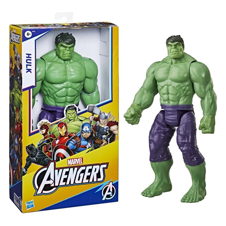 Hasbro Figurine Hulk Titan Hero Deluxe Marvel Avengers 30 cm pour garçon - vue 5