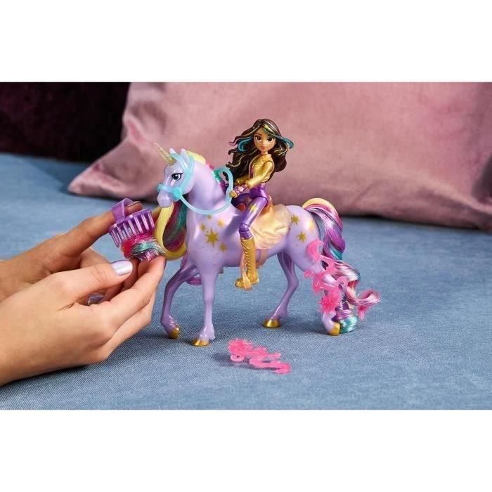 Spin Master Poupée Unicorn Academy Wildstar et Sophia avec accessoires Bleu pour garçon - vue 7