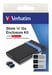 Verbatim Store'N'Go Enclosure Kit Carcasa de disco duro/SSD Negro, Azul 2.5''
