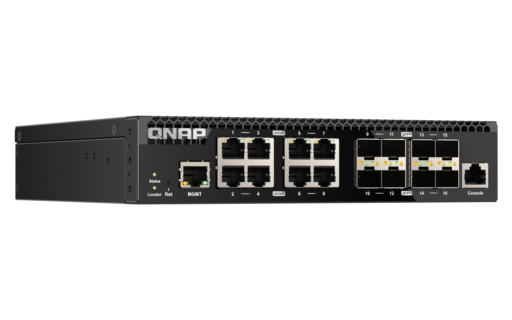 QNAP QSW M3216R 8S8T - vue 4