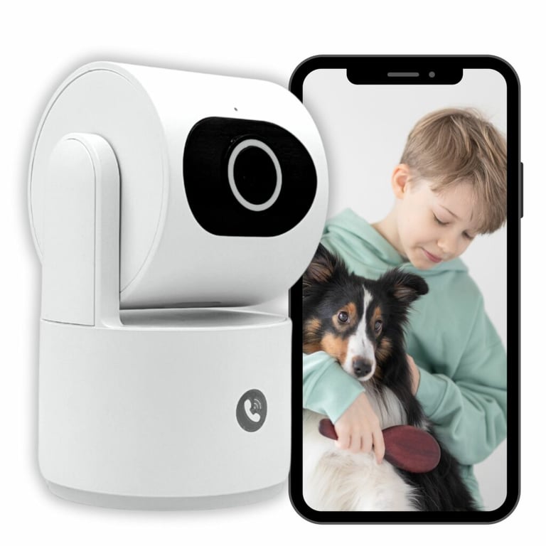 Caméra de surveillance KONYKS CAMINI CARE 2 Intérieur Wifi avec sirène et bouton d'appel vidéo - vue 2