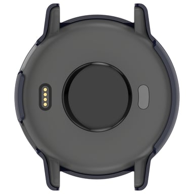 Boîtier de montre avec protecteur d'écran pour Garmin Vivoactive 5 Blue