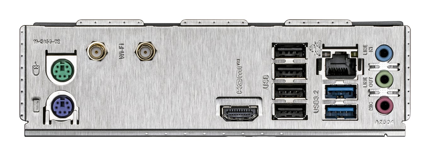 GIGABYTE H610M D3H WIFI DDR4 Carte Mère – Compatible avec processeurs Intel Core 14e génération VRM 6+1+1 phases jusqu’à 3200 - vue 6