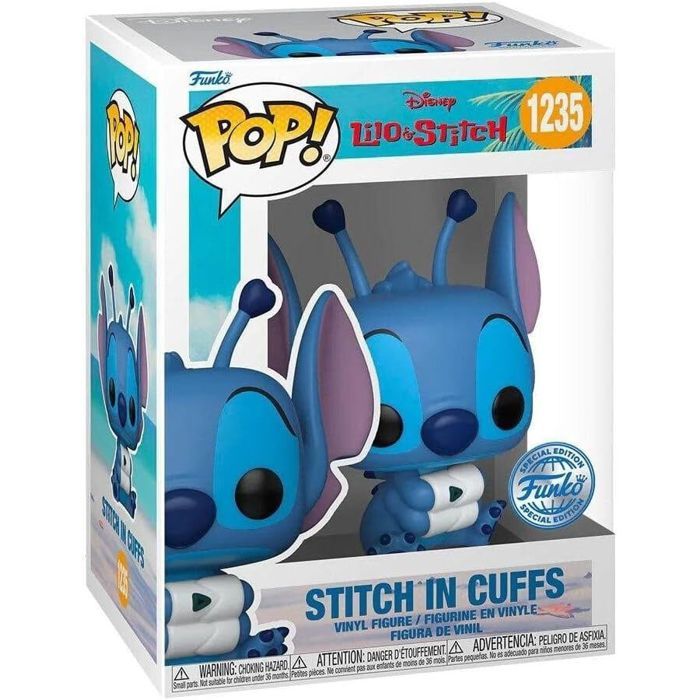 Figurine POP Lilo & Stitch Stitch avec menottes 9 cm Pour enfants a partir de Neuf - vue 1