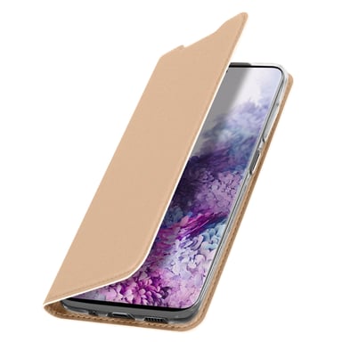 Funda Samsung Galaxy S20 Ultra cierre magnético F. Soporte Dux Ducis – Oro rosa