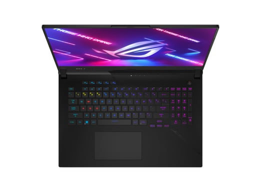 ASUS ROG Strix SCAR 17 G733PZ-LL026W 7945HX Ordinateur portable 43,9 cm (17.3'') Wide Quad HD AMD Ryzen™ 9 32 Go DDR5-SDRAM 2 To SSD NVIDIA GeForce RTX 4080 Wi-Fi 6E (802.11ax) Windows 11 Home Noir